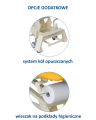 Stół rehabilitacyjny WSTech SS-E05 Bobath - opcje wyposażenia dodatkowego
