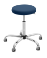 Taboret medyczny Meden-Inmed dla terapeuty - tapicerka Standard kolor nr 03 Granatowy