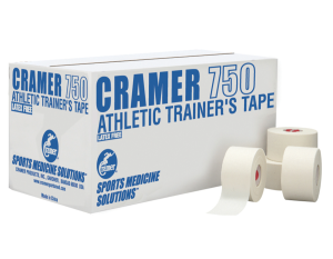 Cramer 750 Athletic Tape taśma do tejpowania 32 rolki biała