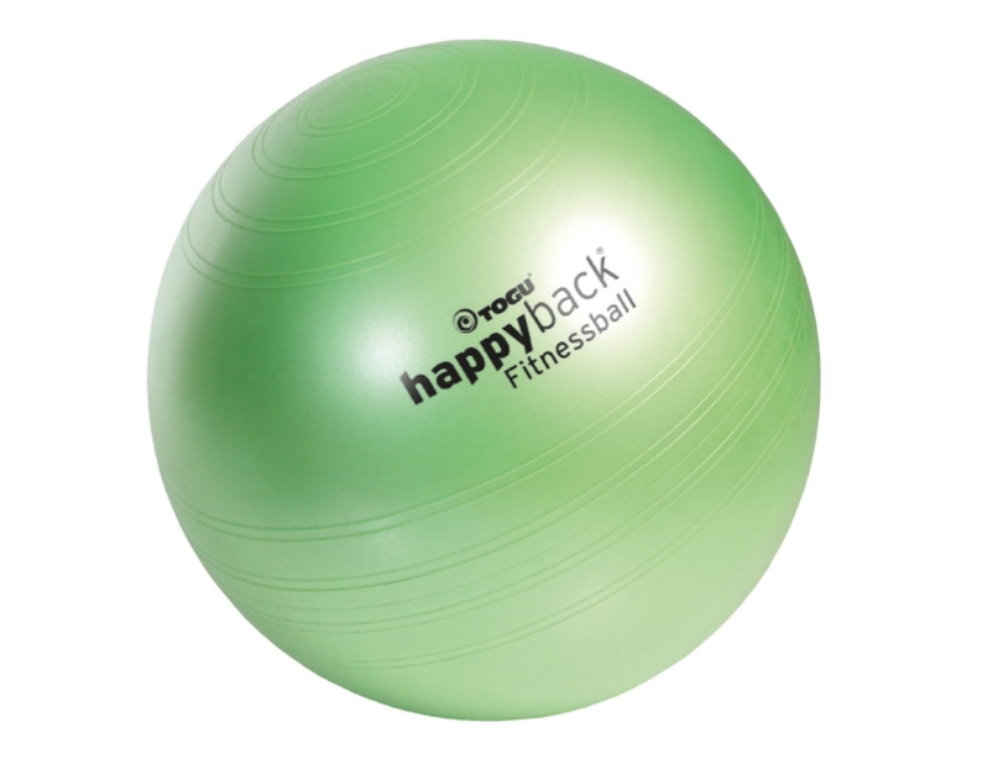 TOGU Happyback 427550 piłka gimnastyczna 55 cm zielona | EpicMED sprzęt i wyposażenie medyczne