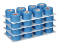 Taśma do tejpowania Cramer Team Color Athletic Tape 32 rolki 3,8cm x 9,14m niebieska