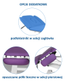 KSR.3LE stół rehabilitacyjny 3-częściowy elektryczny - opcjonalne wyposażenie dodatkowe objęte dopłatą