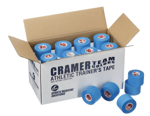 Cramer Team Color Athletic Tape taśma do tejpowania 32 rolki niebieska
